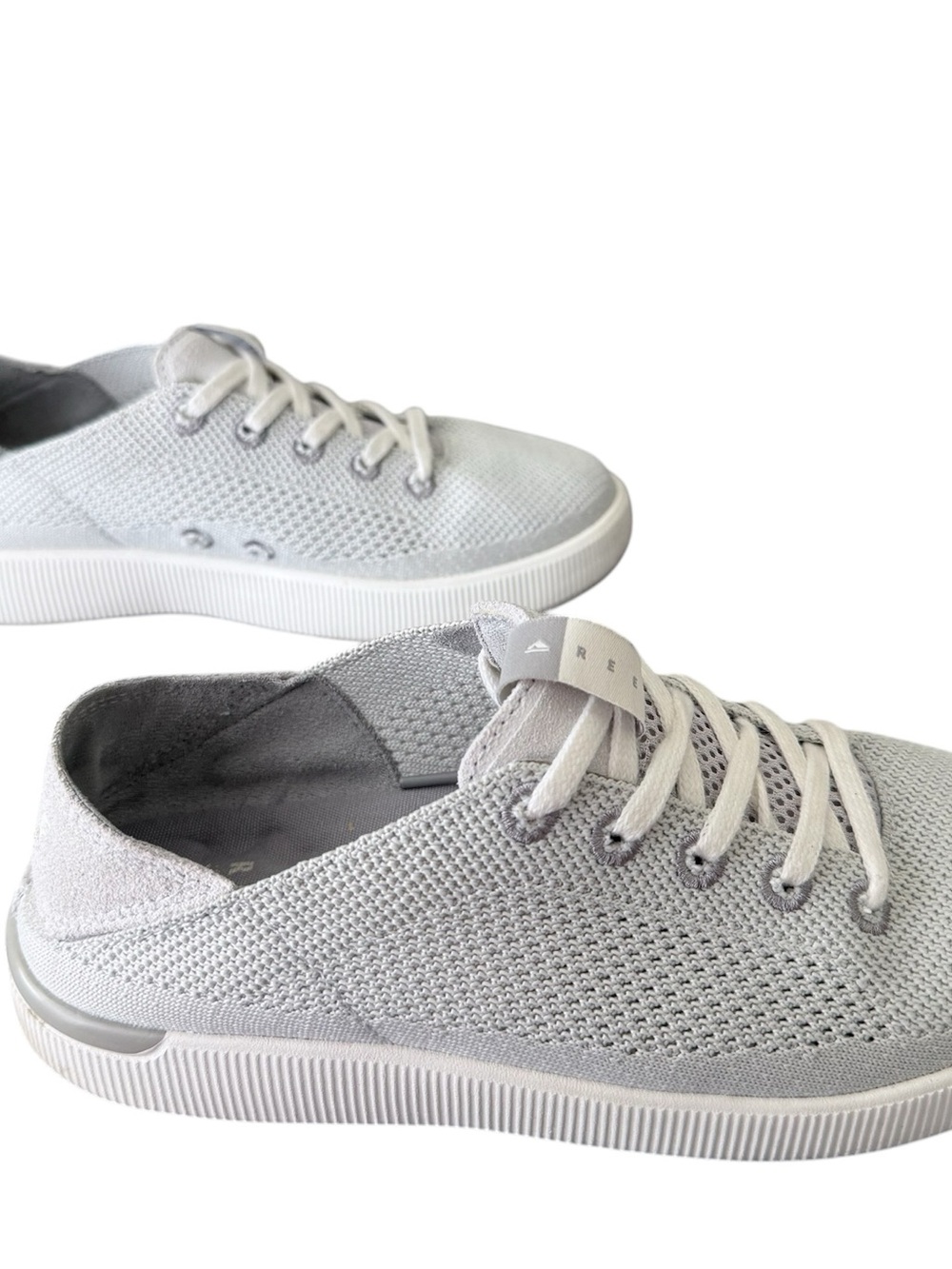 Reef Neptune Women's Knit Sneakers in Light Gray size 6.5 - Picture 4 of 12